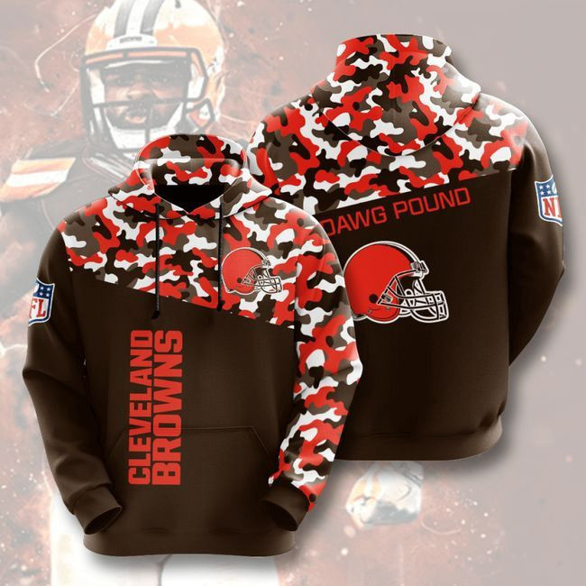 Cleveland Browns   33 Unisex 3D Hoodie Gift For Fans