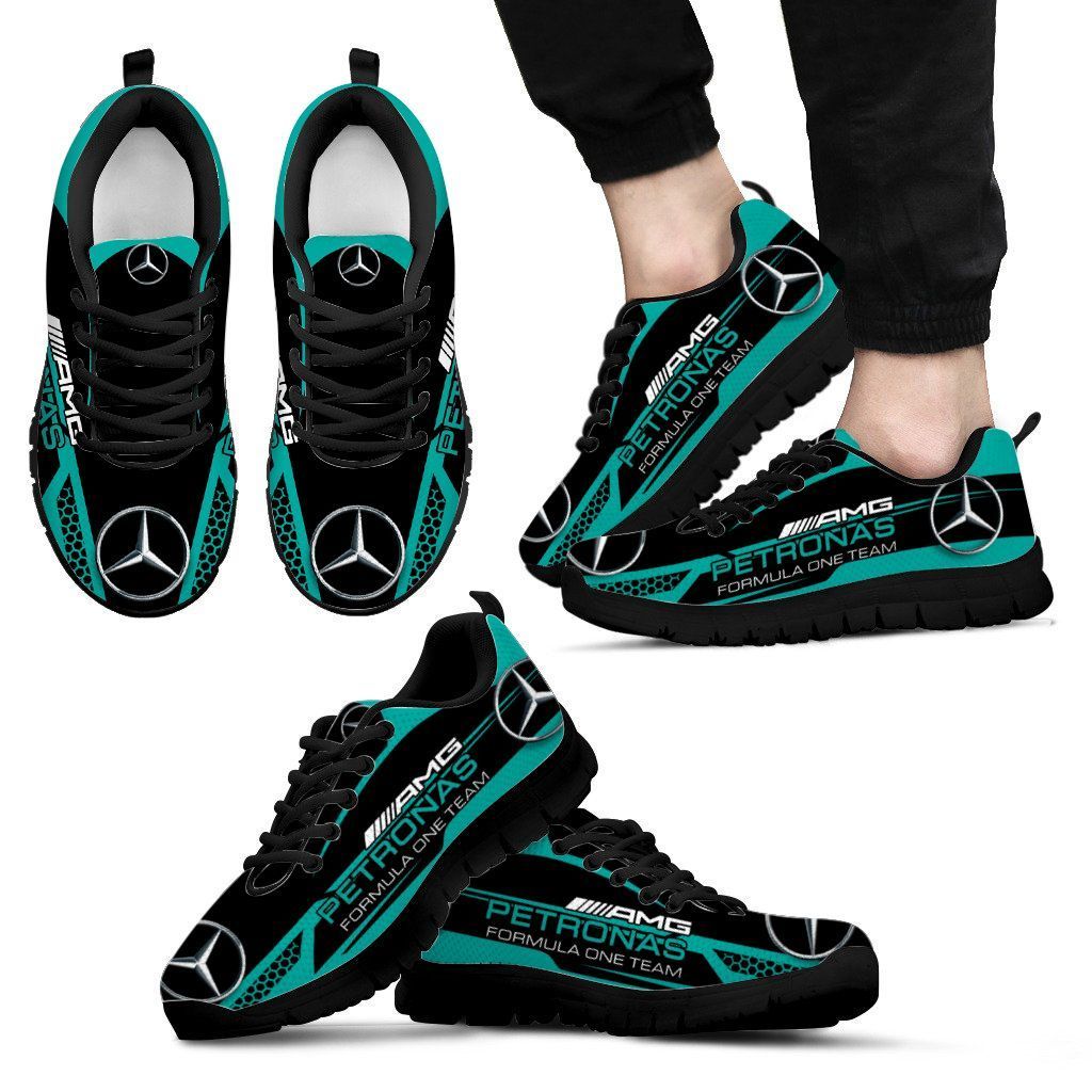 3D Printed Mercedes-Amg Lph-Lt Sneakers Ver 1 For Men & Women (Black)