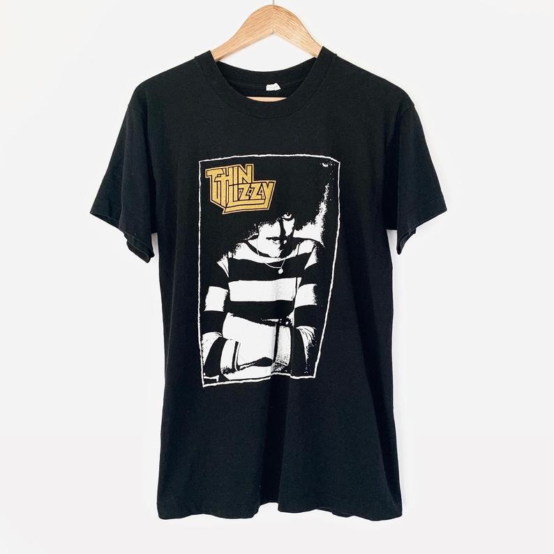 1980s Thin Lizzy Vintage Band Tour Rock T Shirt