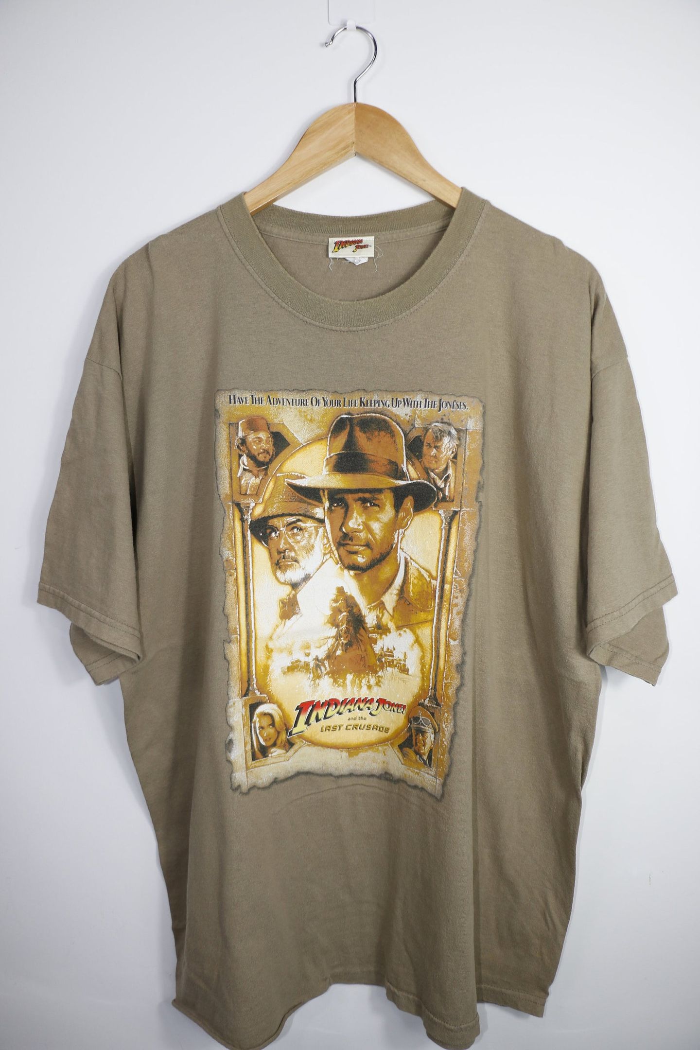 Vintage Movie Indiana Jones Last Crusade T-shirt