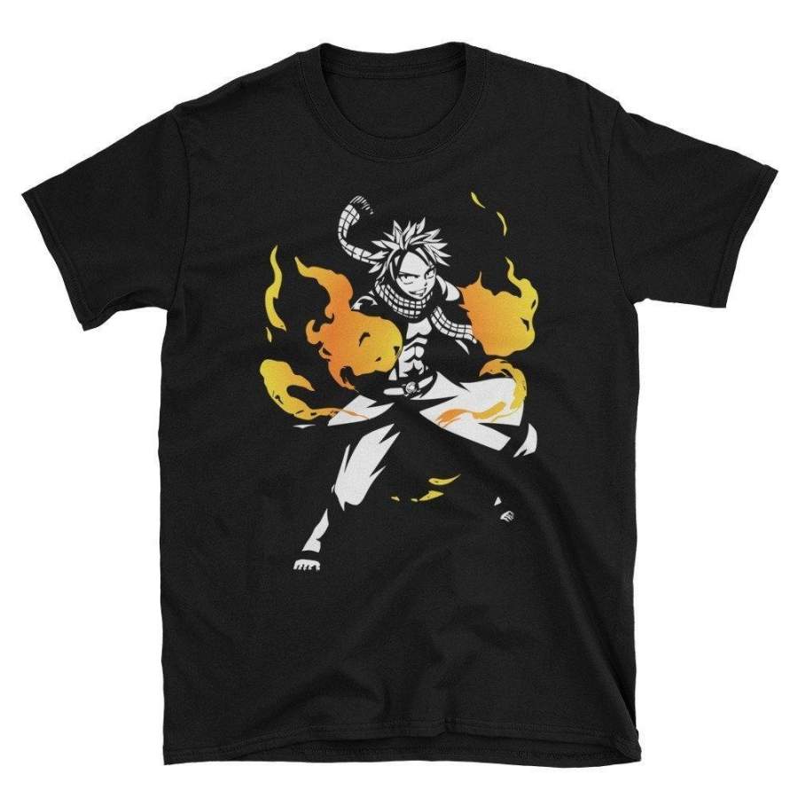 Men T-Shirt Natsu Dragneel Fairy Tail Unisex Men’S Cotton T-Shirt