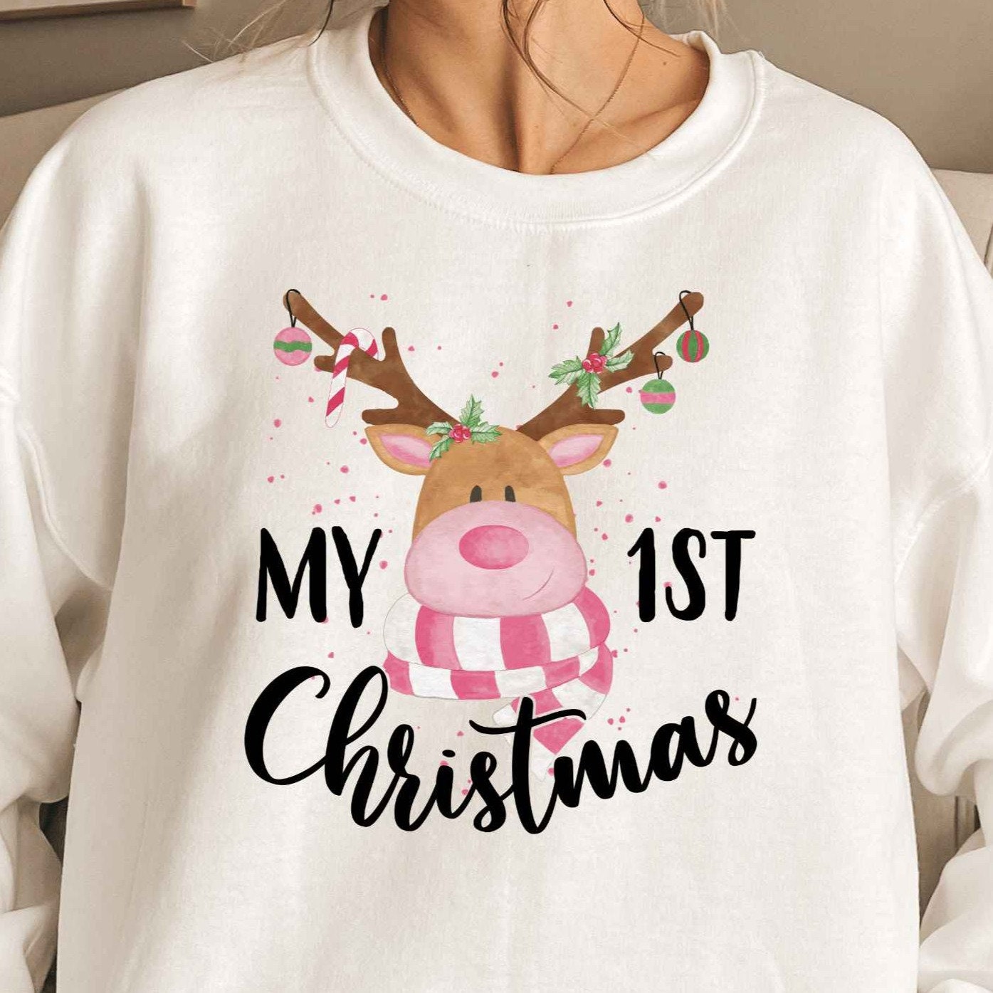 My 1st Christmas Sweatshirt, My First Christmas Sweatshirt, Kids Sweatshirt, Kids Christmas Hoodie, Christmas Shirt, Funny Christmas