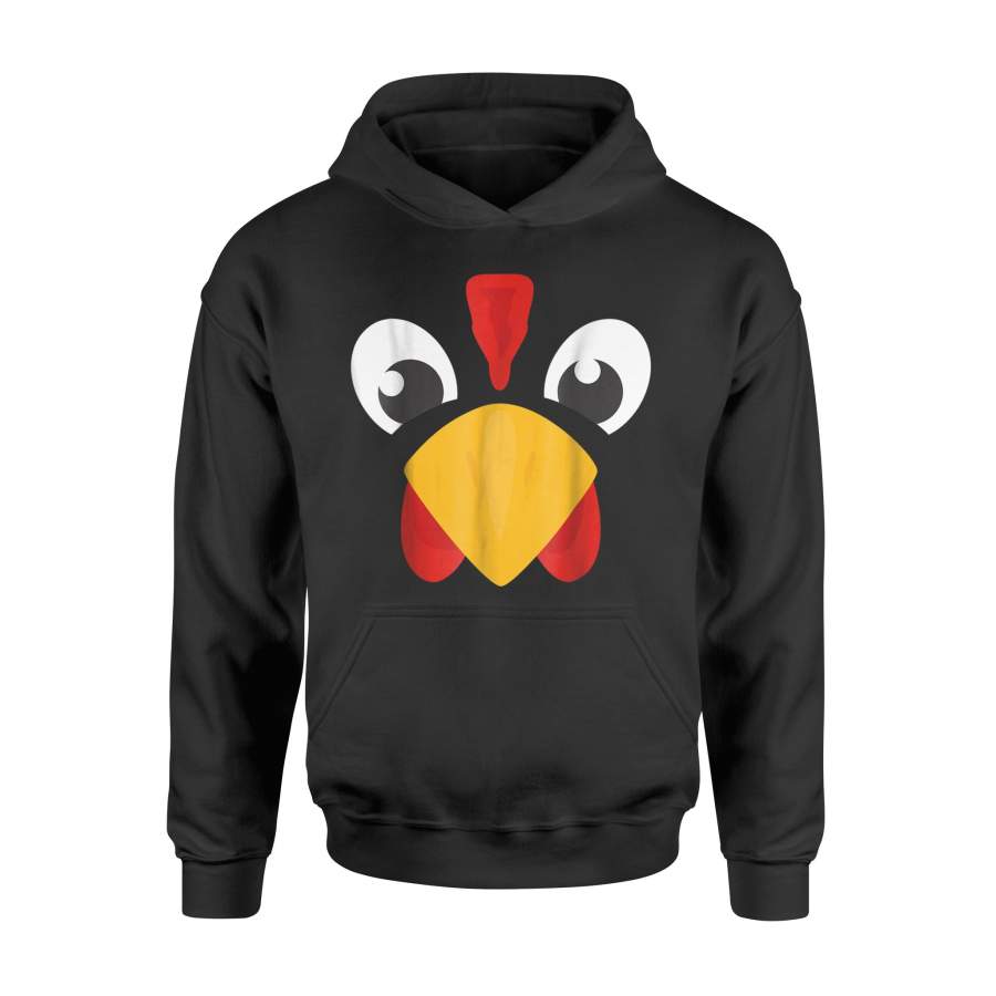 Chicken Face Cute Kids Halloween Costume Animal Halloween Hoodie