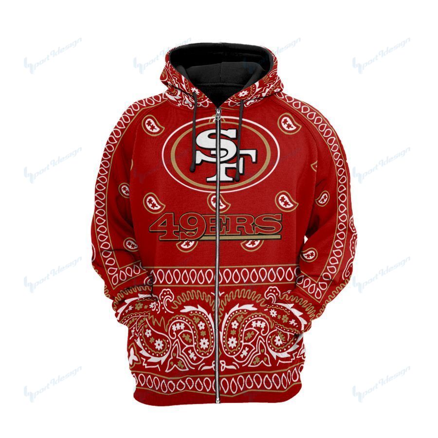 San Francisco 49ers Bandana Hoodie