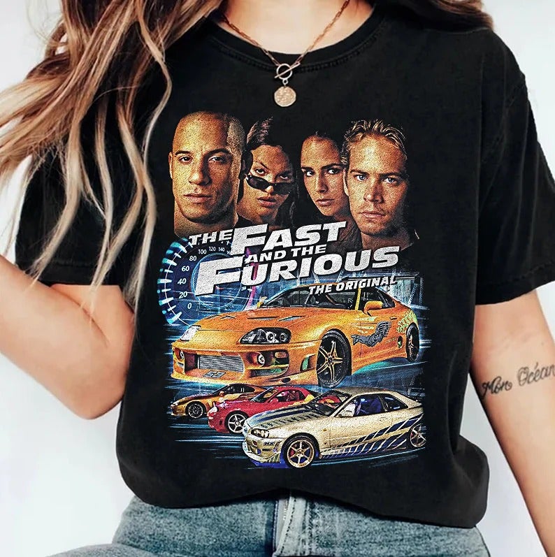 The 2 Fast 2 Furious Paul Walker Shirt, Fast And Furious Shirt, Unisex T-Shirt