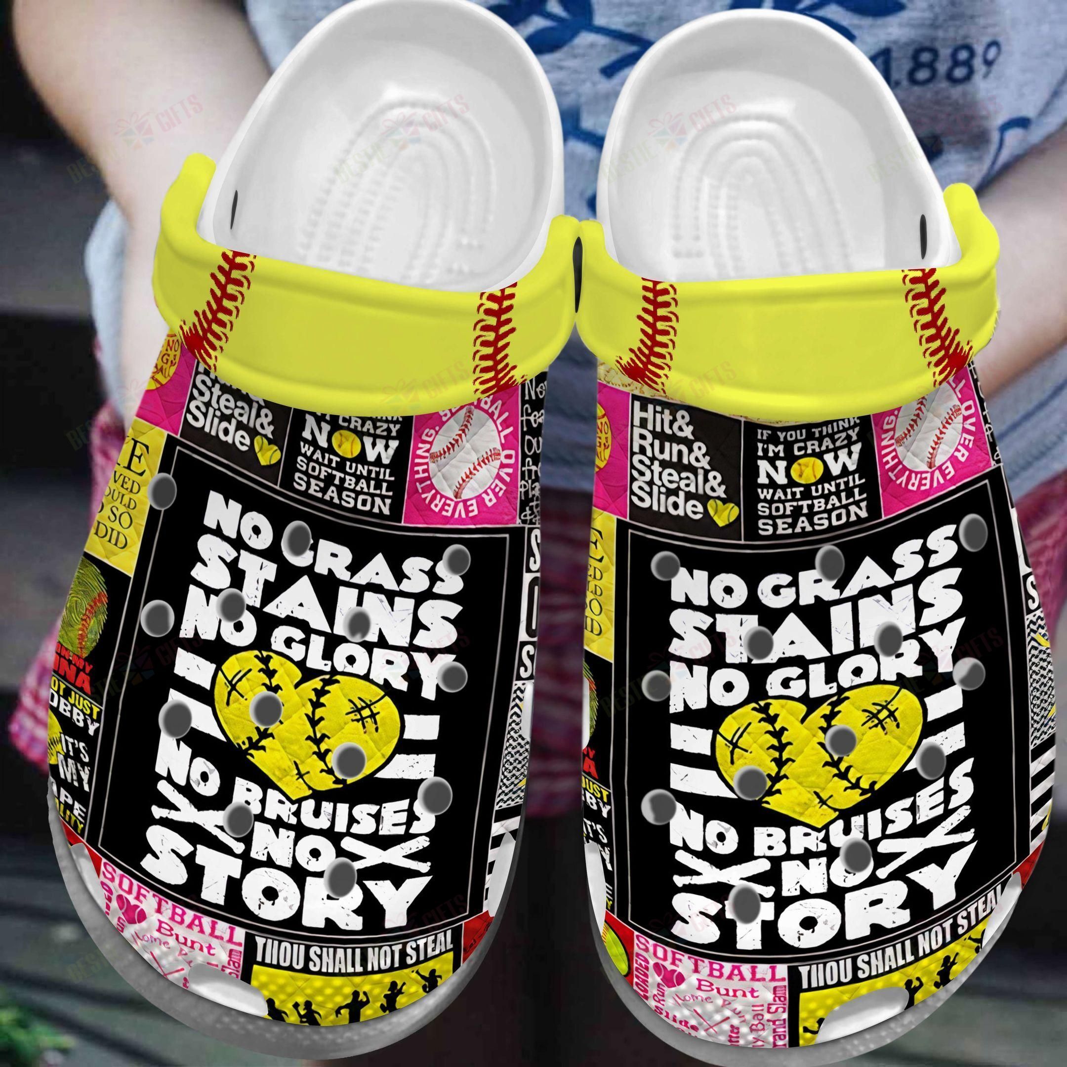 Softball Crocs Classic Clog No Grass &hellip;