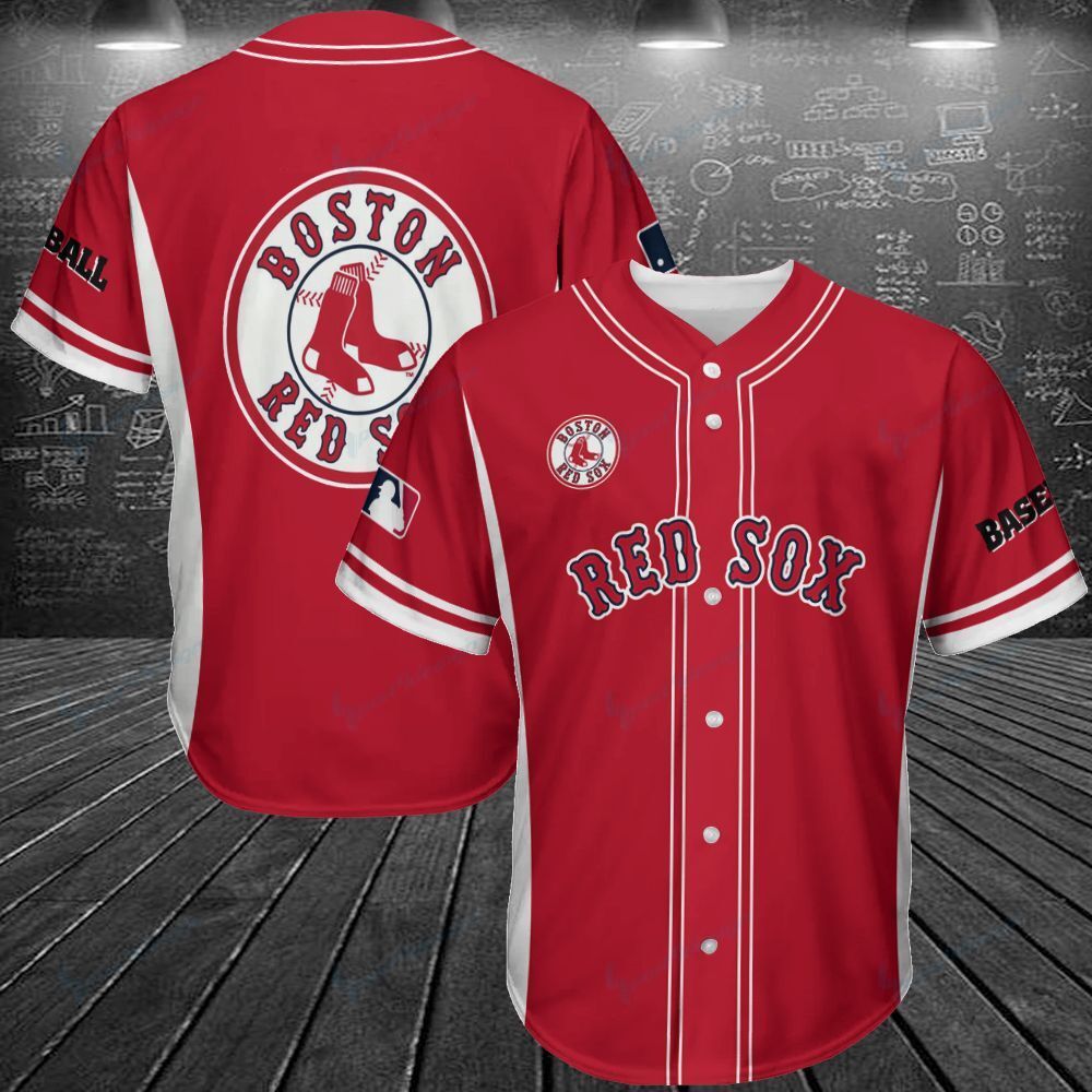 Boston Red Sox Personalized Baseball Jersey Shirt 211