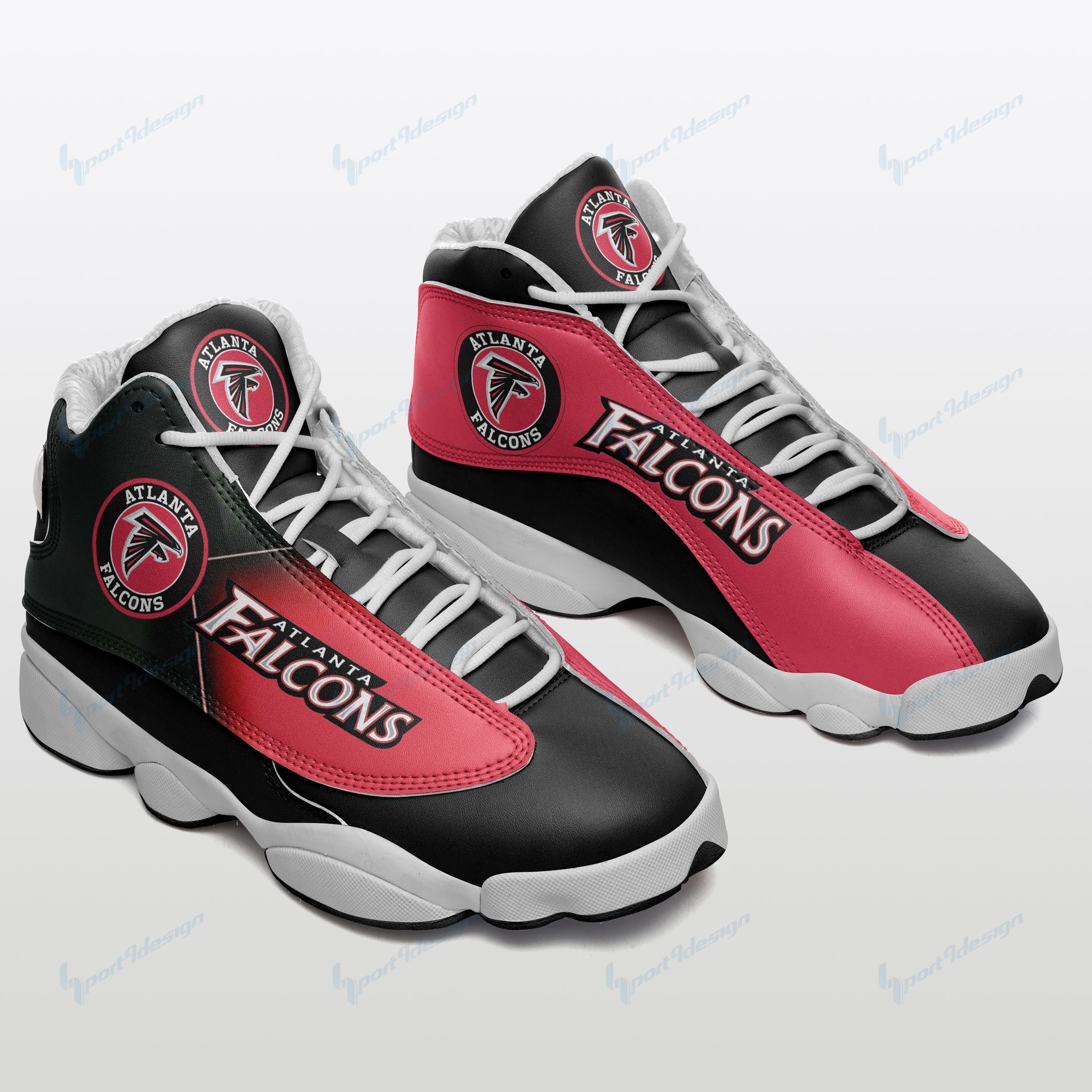 Atlanta Falcons Air JD13 Sneakers 257