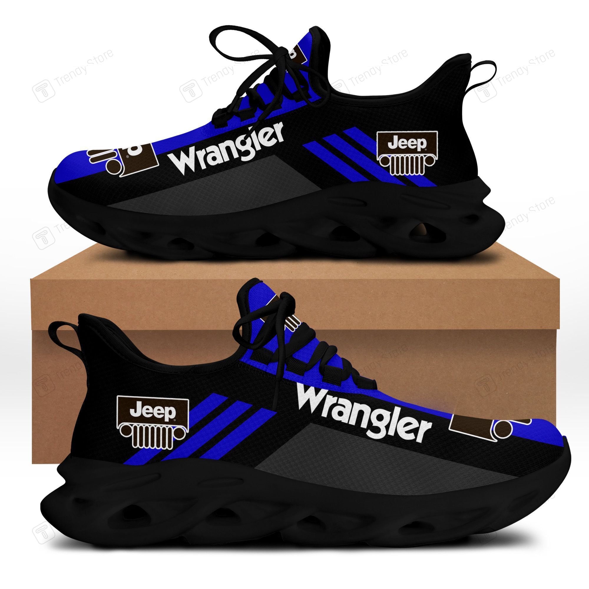 Jeep Wrangler Running Shoes Ver 1 (Blue)