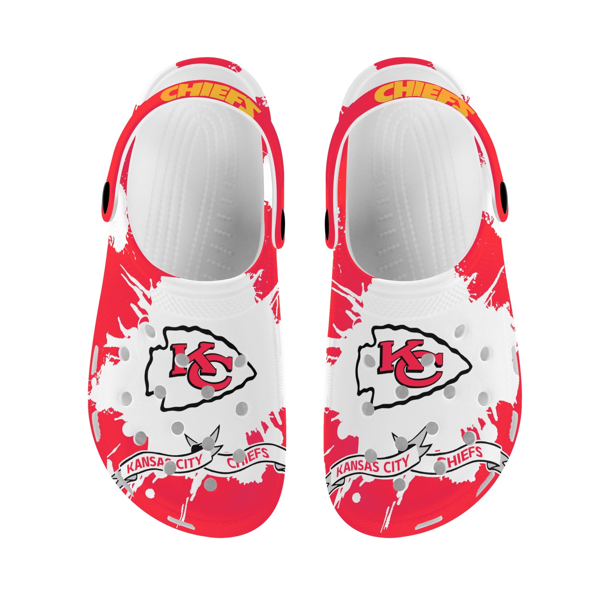 Kansas City Chiefs Crocs Shoes No 02