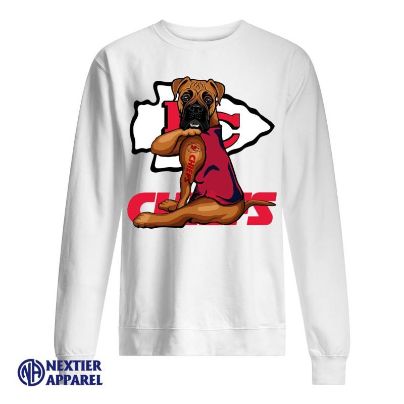 Boxer Tattoo Kansas City Chiefs Shirt Unisex Sweatshirt