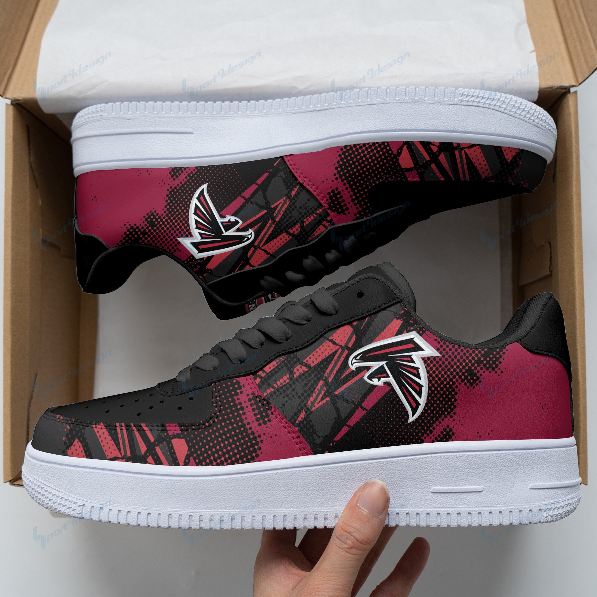 Atlanta Falcons Af1 Shoes 334