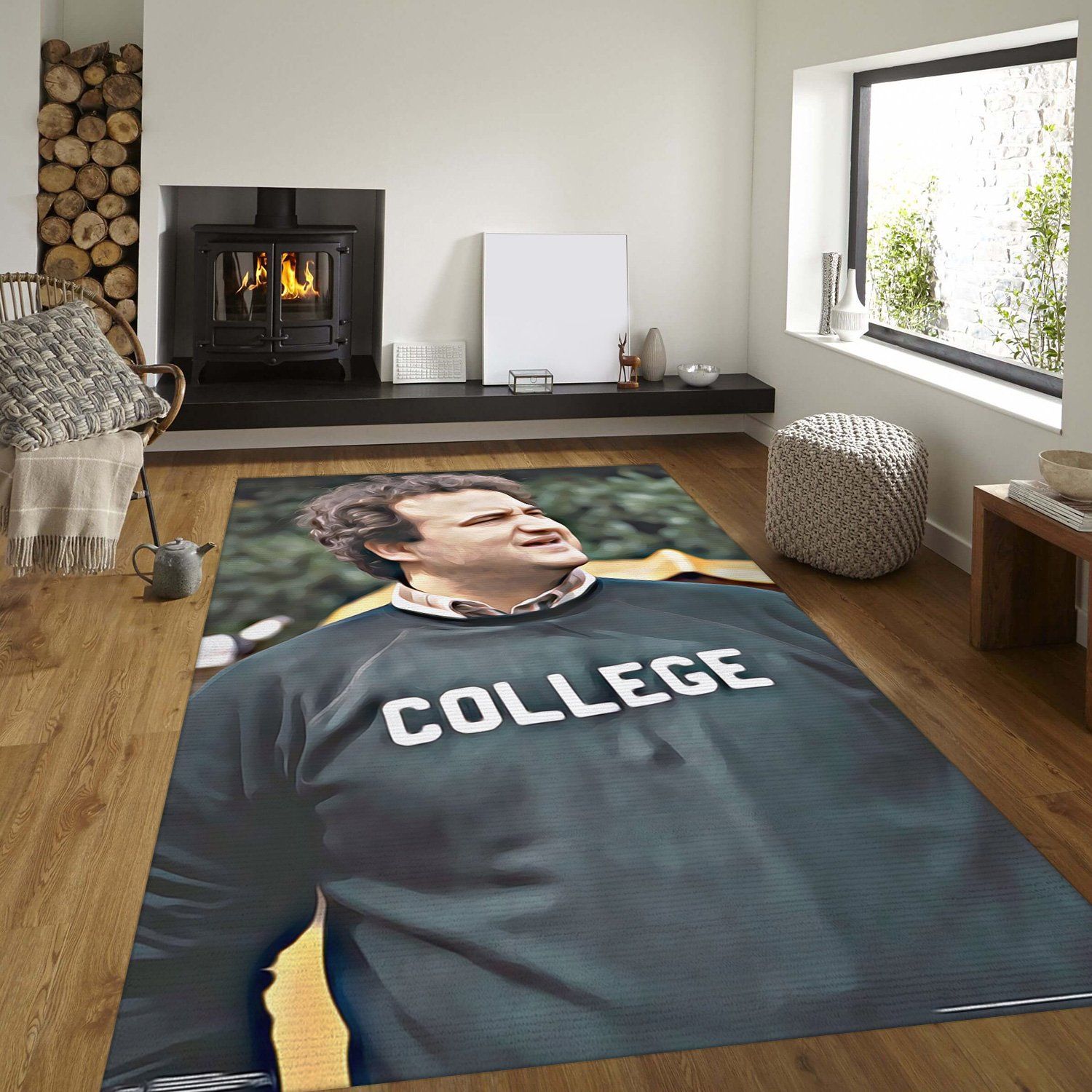 Animal House John Belushi College Area Rug, Bedroom Rug – Home Decor  Floor Decor