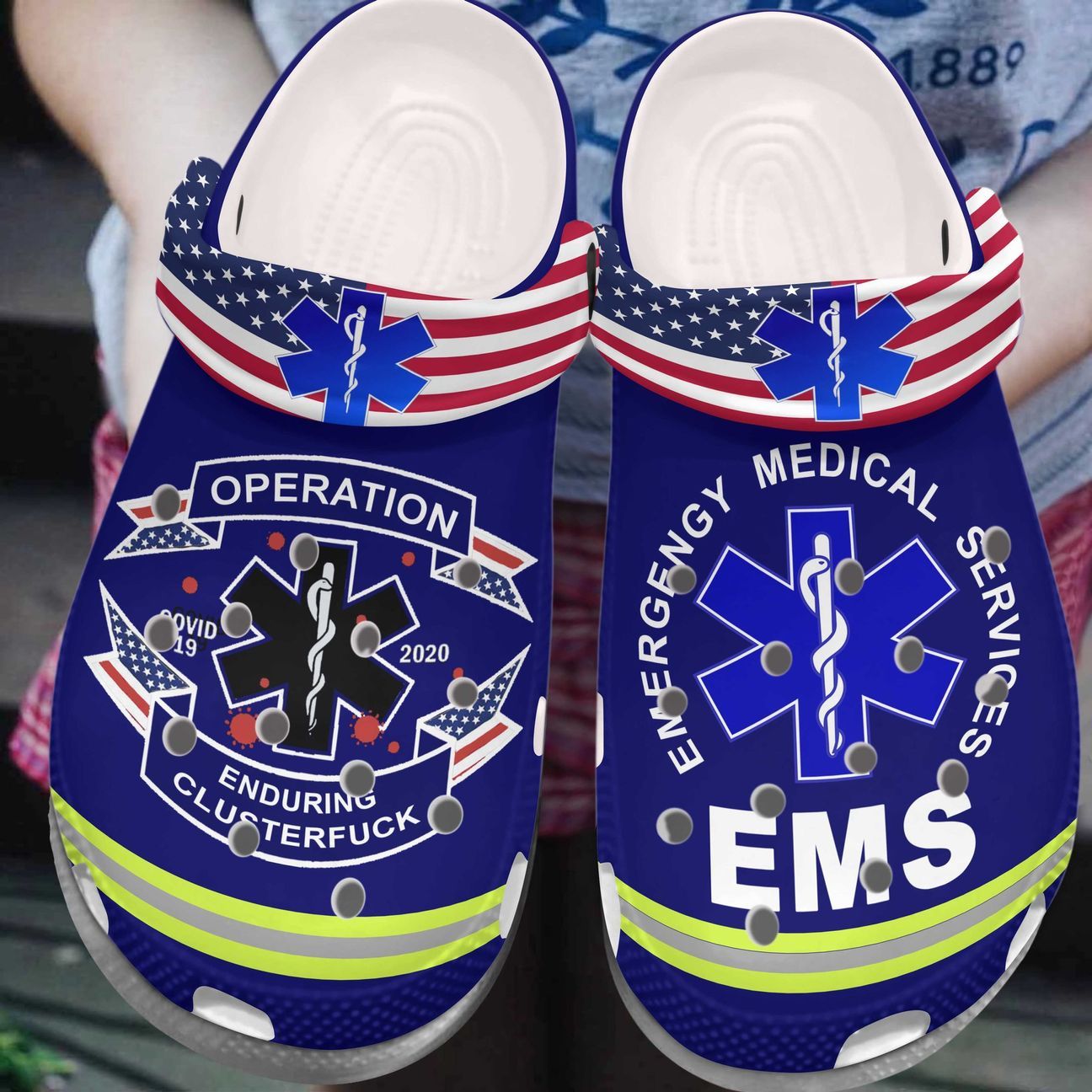 Ems Personalized Clog Custom Crocs C …