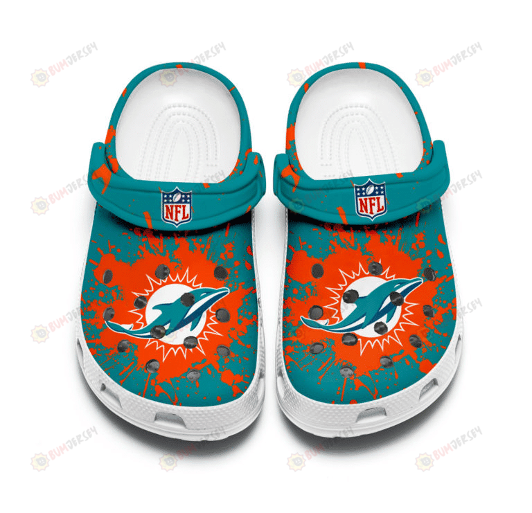 Miami Dolphins Crocs Clog Shoes Crocband Comfortable Unisex – Aop Clog