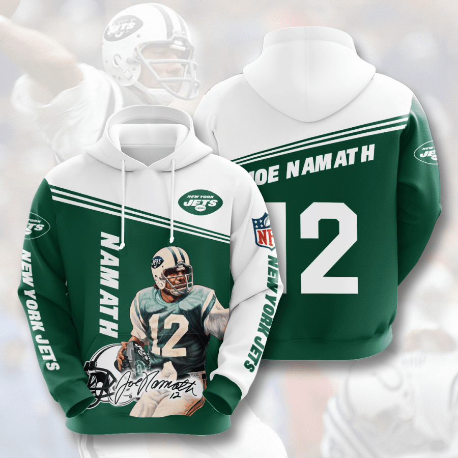 Joe Namath New York Jets New York Jets 99 Unisex 3D Hoodie Gift For Fans