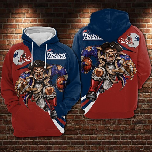 New England Patriots 62 Unisex 3D Hoodie Gift For Fans