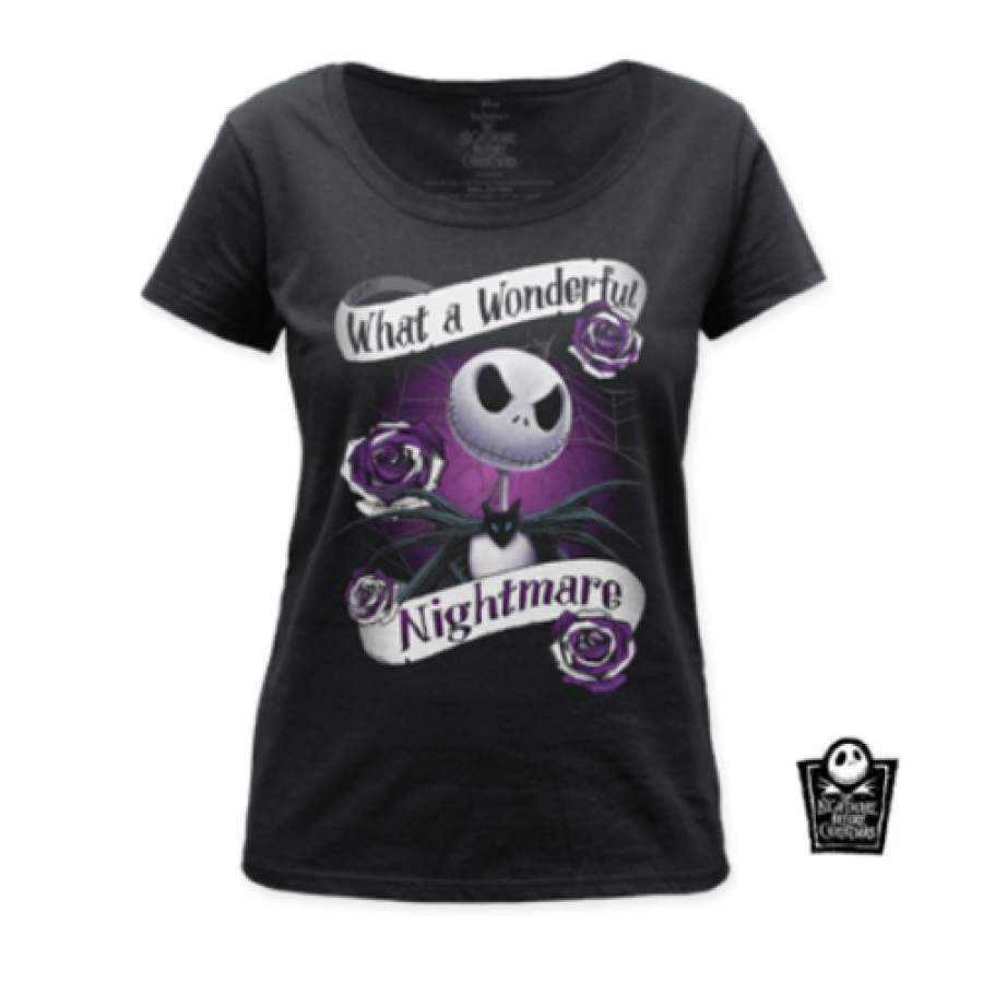 A nightmare before Christmas T-Shirt / Jack & Sally Ladies Tee