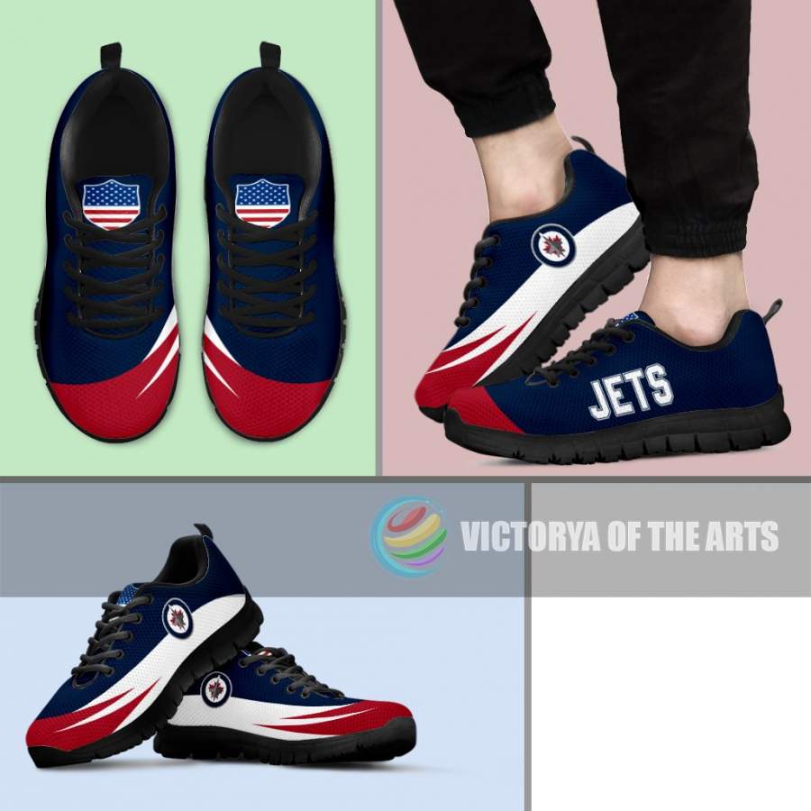 Awesome Gift Logo Winnipeg Jets Sneakers