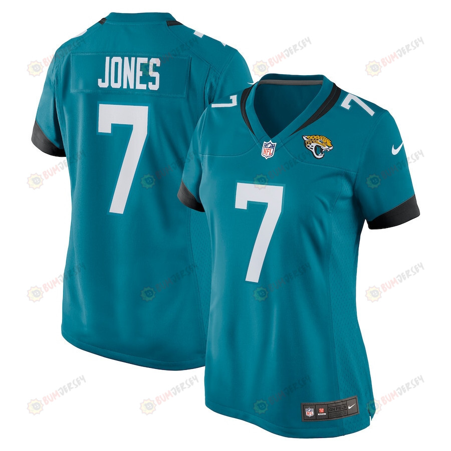 Zay Jones 7 Jacksonville Jaguars Women’S Game Jersey – Teal
