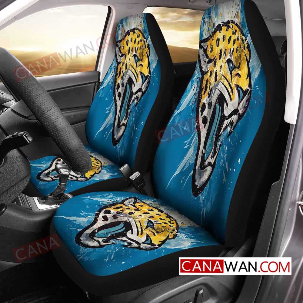 Jacksonville Jaguars Style57 3D Customized Personalized Car Seat Cover