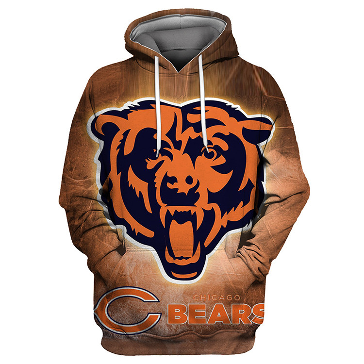 Chicago Bears Style 661 Unisex 3D Hoodie Gift For Fans