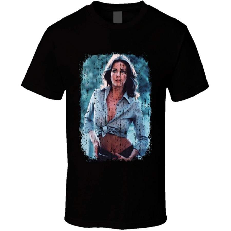 Cheryl Tiegs Celebrity Icon Sexy Vintage T Shirt Fashion O-Neck Short Sleeved T-Shirts Summer Funny Loose Punk Tee Shirt For Men