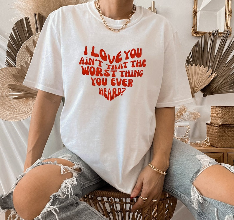 Cruel Summer Shirt, I Love You Ain’T That The Worst Shirt, Cruel Summer Album, Taylor Shirt, Taylor Outfit, Swiftie Outfit