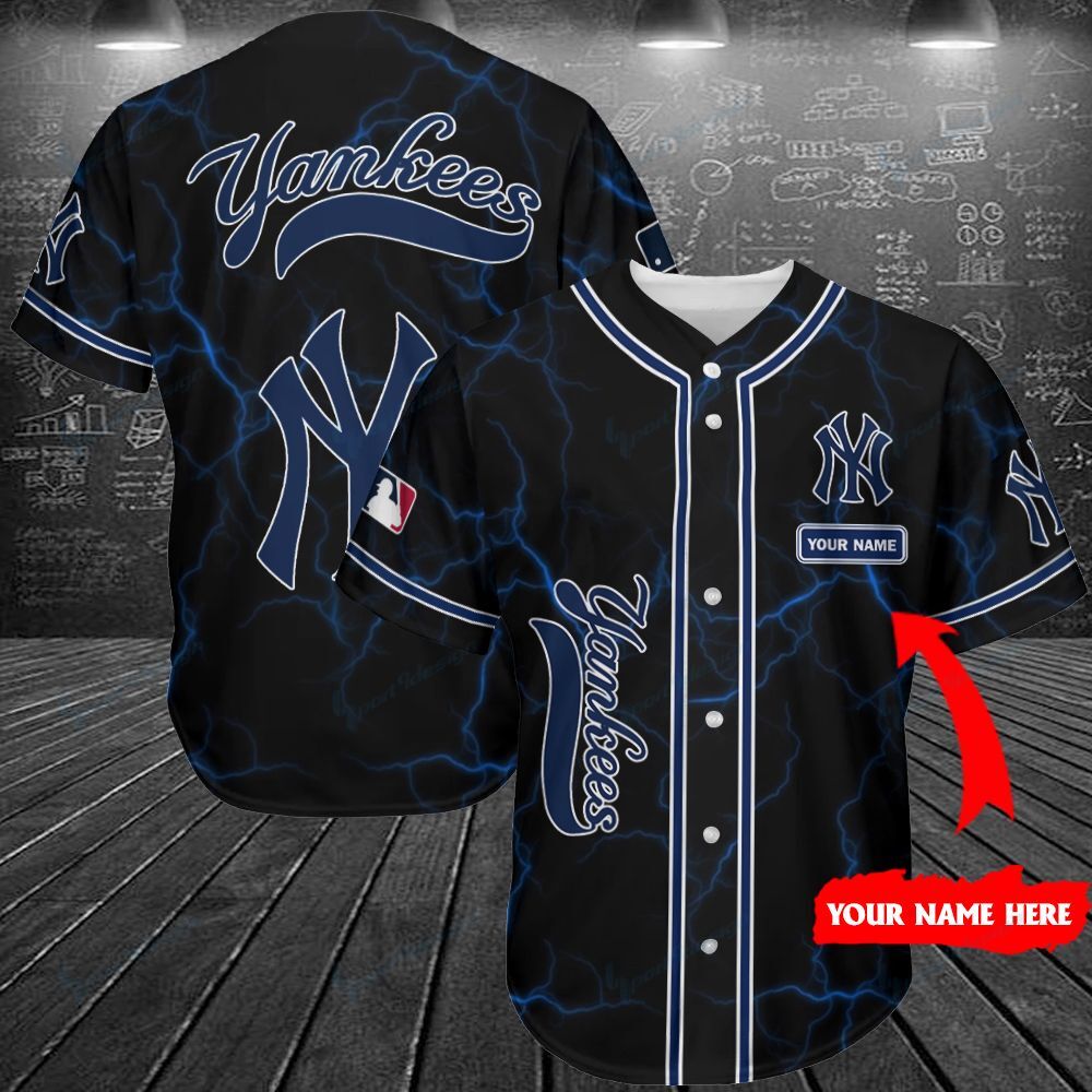 New York Yankees Personalized Baseball Jersey 336