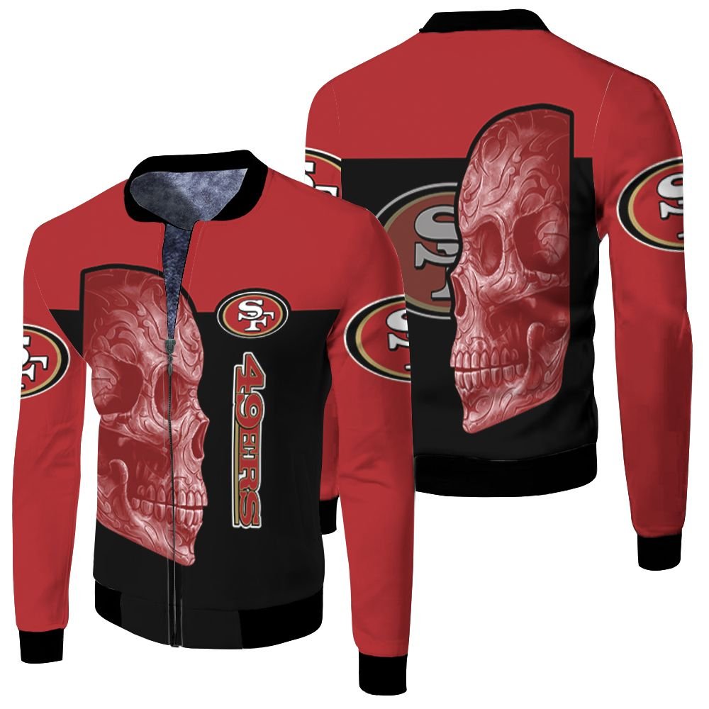 Skull San Francisco 49Ers 3D T Shirt &hellip;