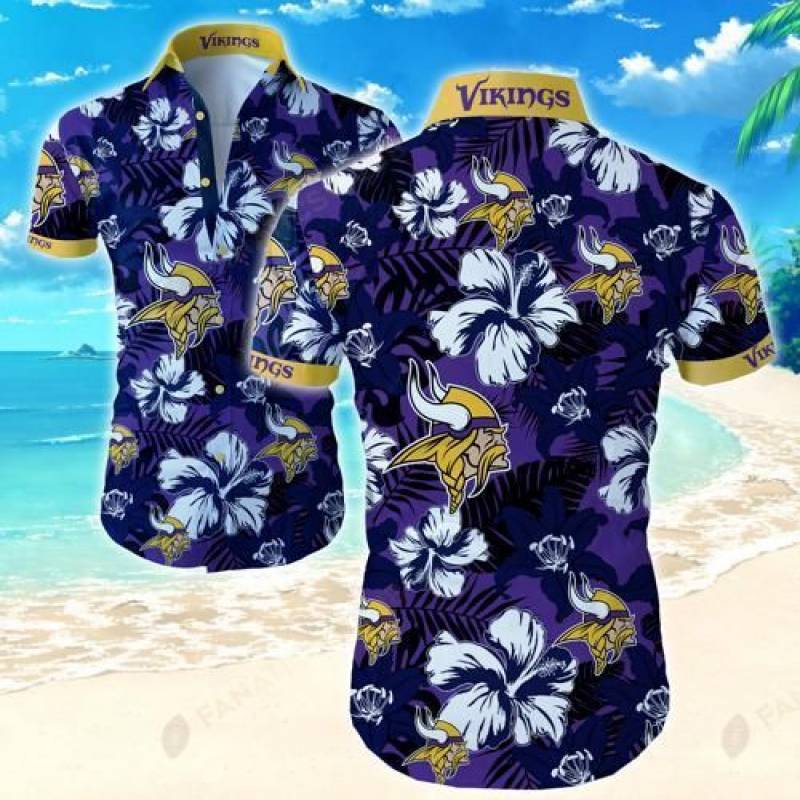 Minnesota Vikings Hawaii Fit Body Shirt