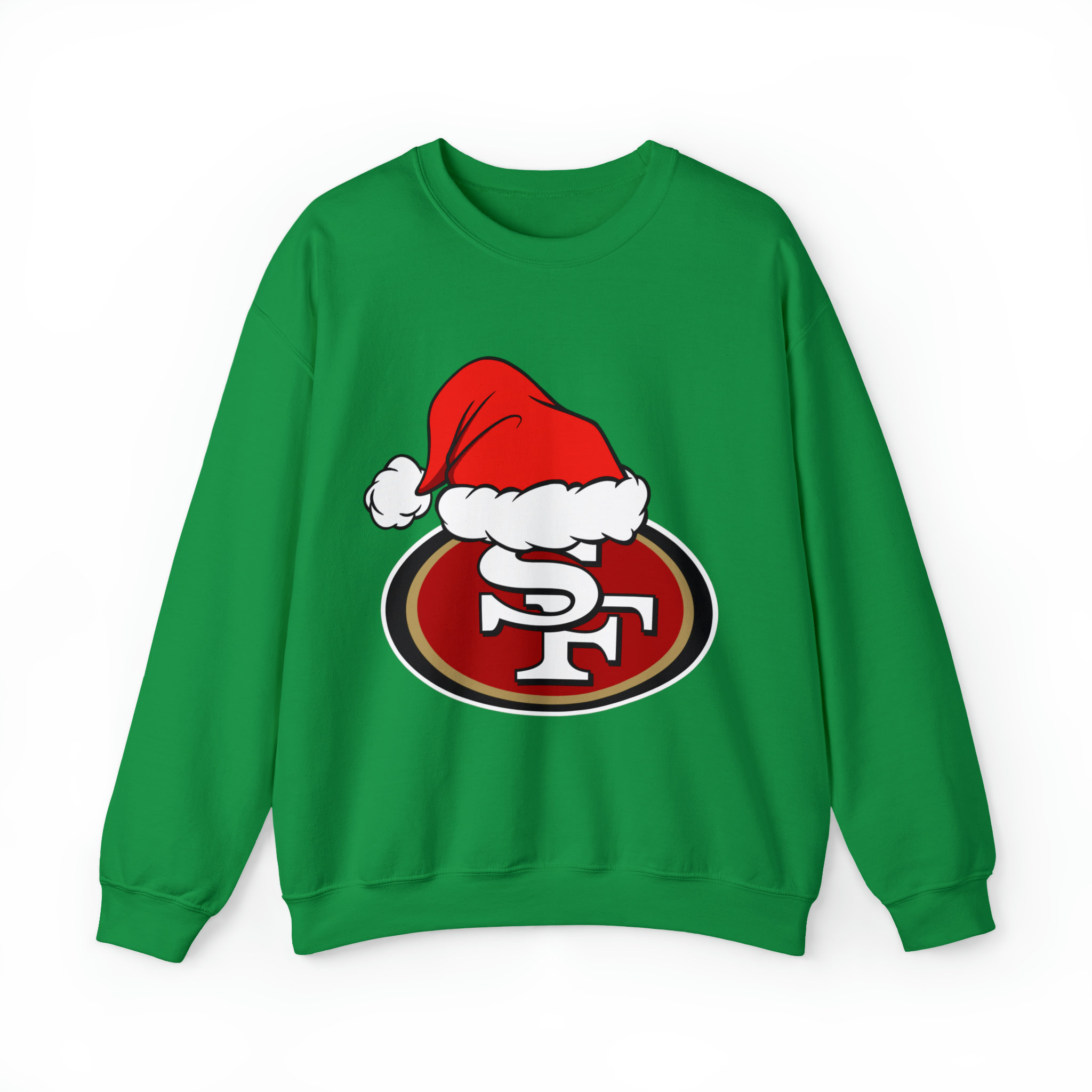 San Francisco 49ers Santa Crewneck Sweatshirt