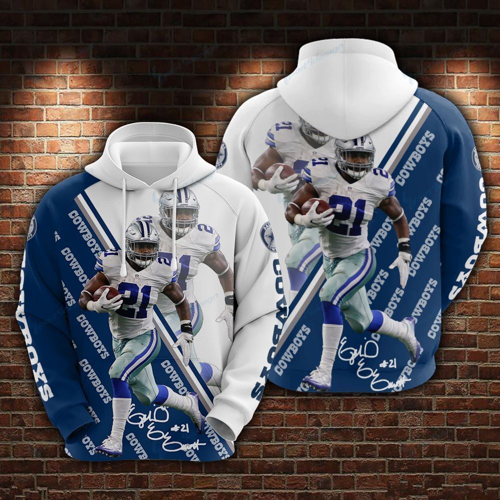 Ezekiel Elliott – Dallas Cowboys Limited Hoodie 810