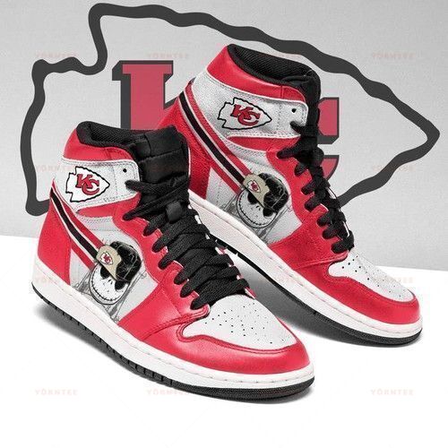 Jack Skellington Kansas City Chiefs Jordan High Top Shoes Sport Sneakers For Men And Women