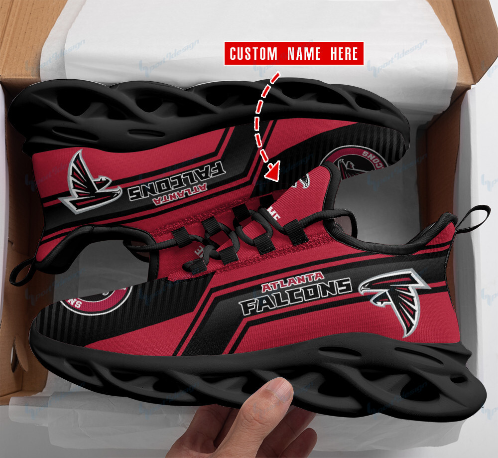 Atlanta Falcons Personalized Yezy Running Sneakers Bg467