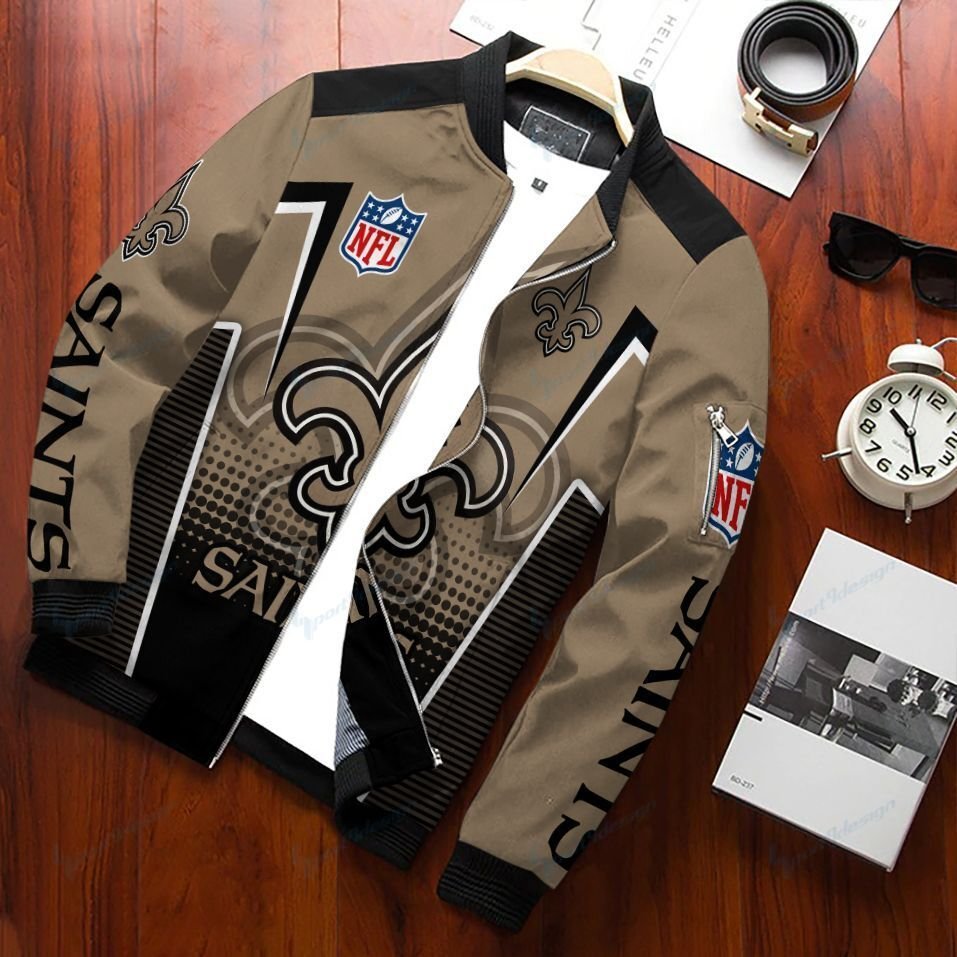 New Orleans Saints Bomber Jacket 500