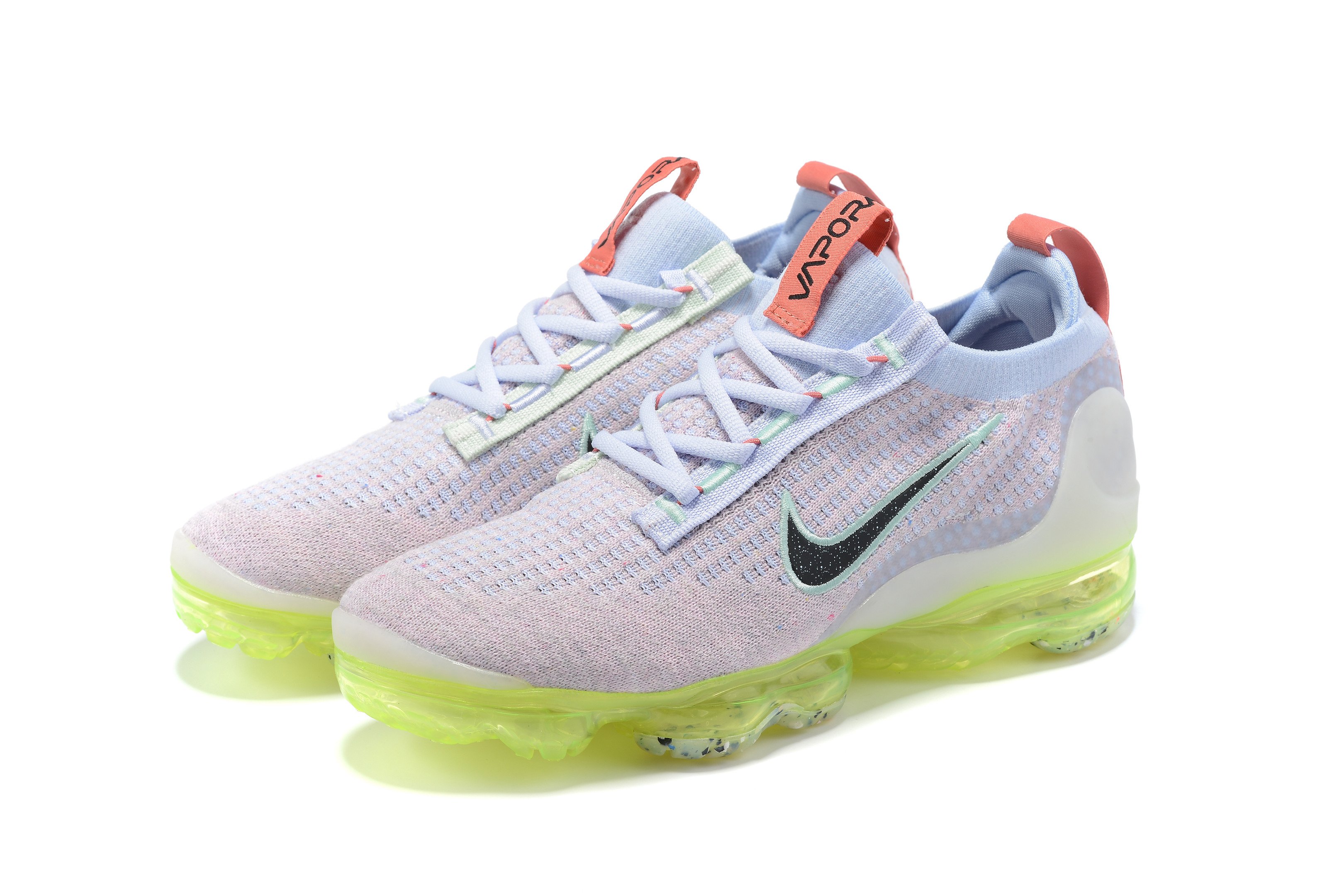 Nike Air VaporMax 2021 Flyknit ‘Light Bone Lime Ice’ Shoes Sneakers SNK619661361