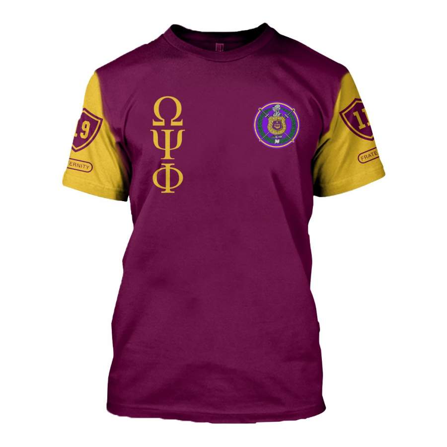 3D ALL OVER OMEGA PSI PHI CLOTHES 2842020