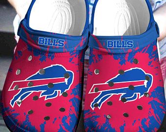 Buffalo Bills Crocss Crocband Clog Clog Comfortable For Mens And Womens Classic Clog Water Shoes Comfortable