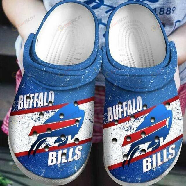 Buffalo Bills Team Football Crocs Crocband Clog Comfortable Water Shoes – Aop Clog