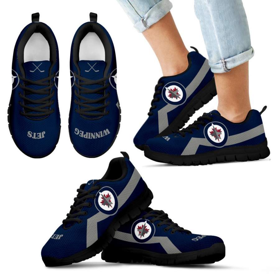 Winnipeg Jets Line Logo Sneakers