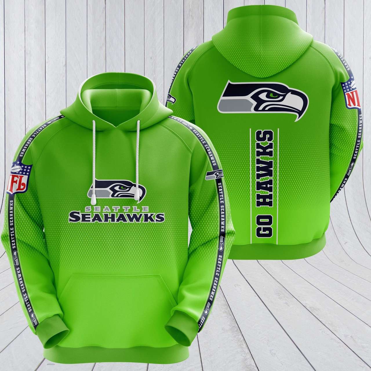 Seattle Seahawks 03 87 Unisex 3D Hoodie Gift For Fans