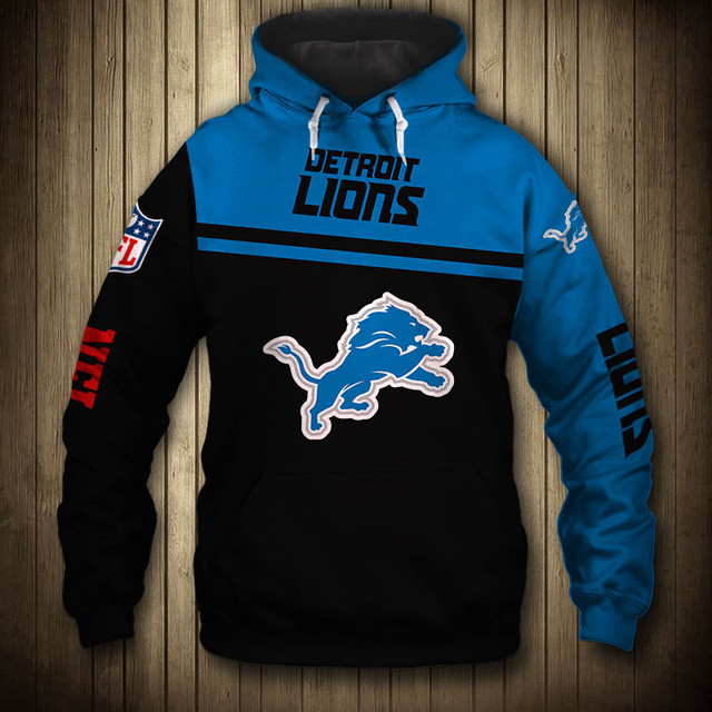 Detroit Lions 03 39 Unisex 3D Hoodie Gift For Fans