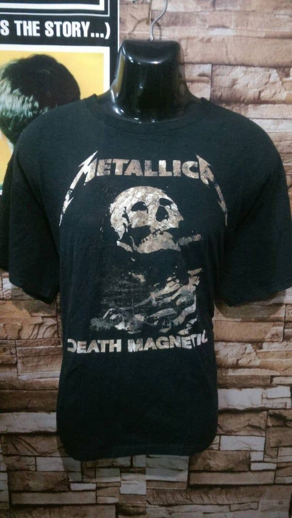 Metallica Death Magnetic World Magnetic Tour Shirt