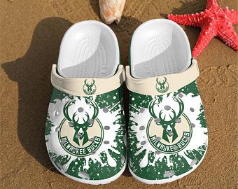 Milwaukee Bucks Crocs Crocband Clog Clog Comfortable For Mens And Womens Classic Clog Water Shoes