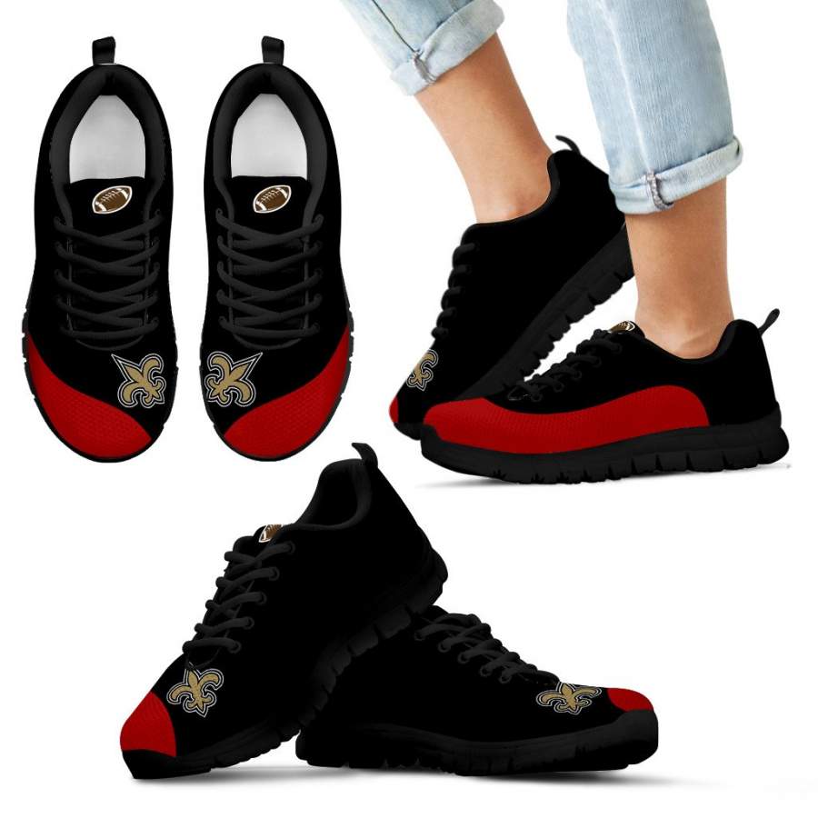 Valentine Love Red Colorful New Orleans Saints Sneakers