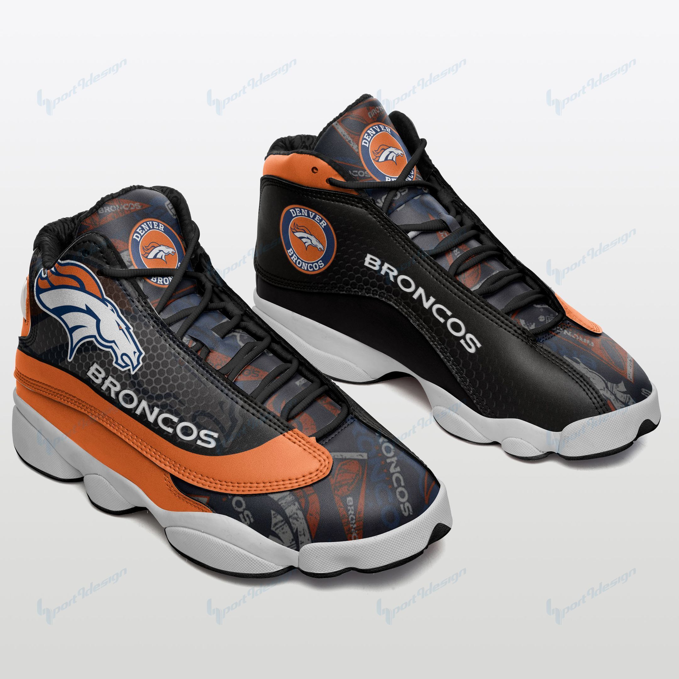 Denver Broncos Air JD13 Sneakers 563