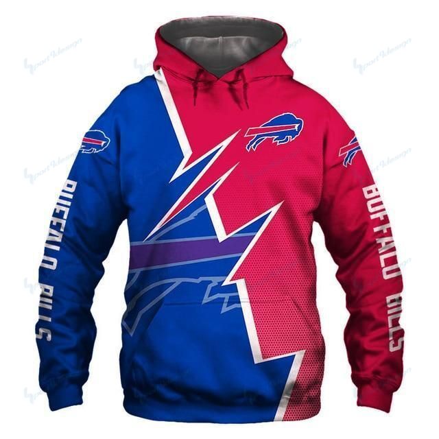 Buffalo Bills Limited Edition  Over Print Full 3D  Hoodie S – 5XL