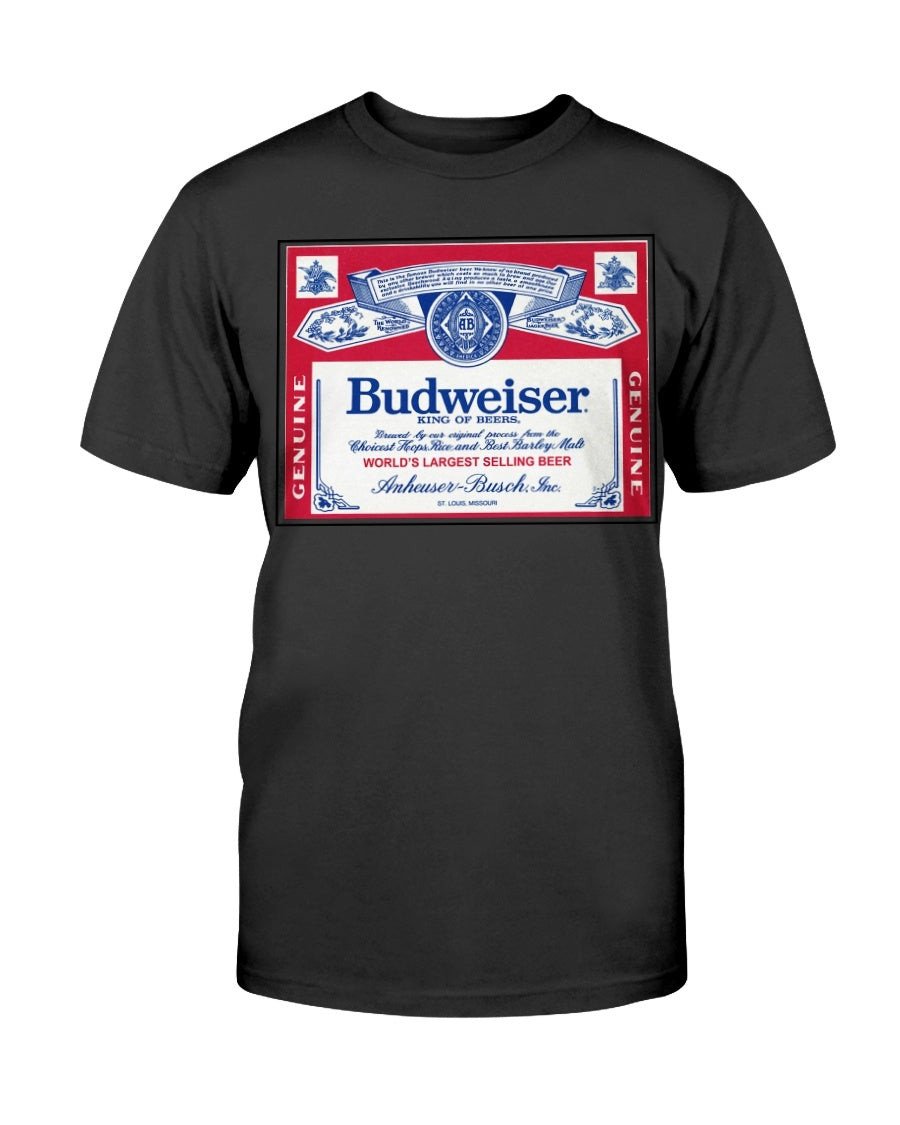 Vintage Budweiser Big Logo King Of Beers T Shirt 210921