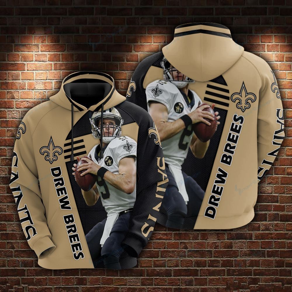 Drew Brees – New Orleans Saints Limited Hoodie 817